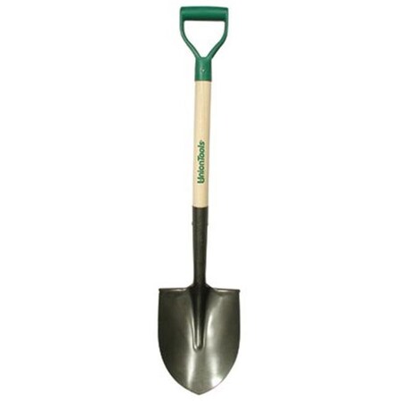 Union Tools Union Tools 760-43106 Ar2Nd Dhrp Round Point Shovel W-D-Handle 79617431064